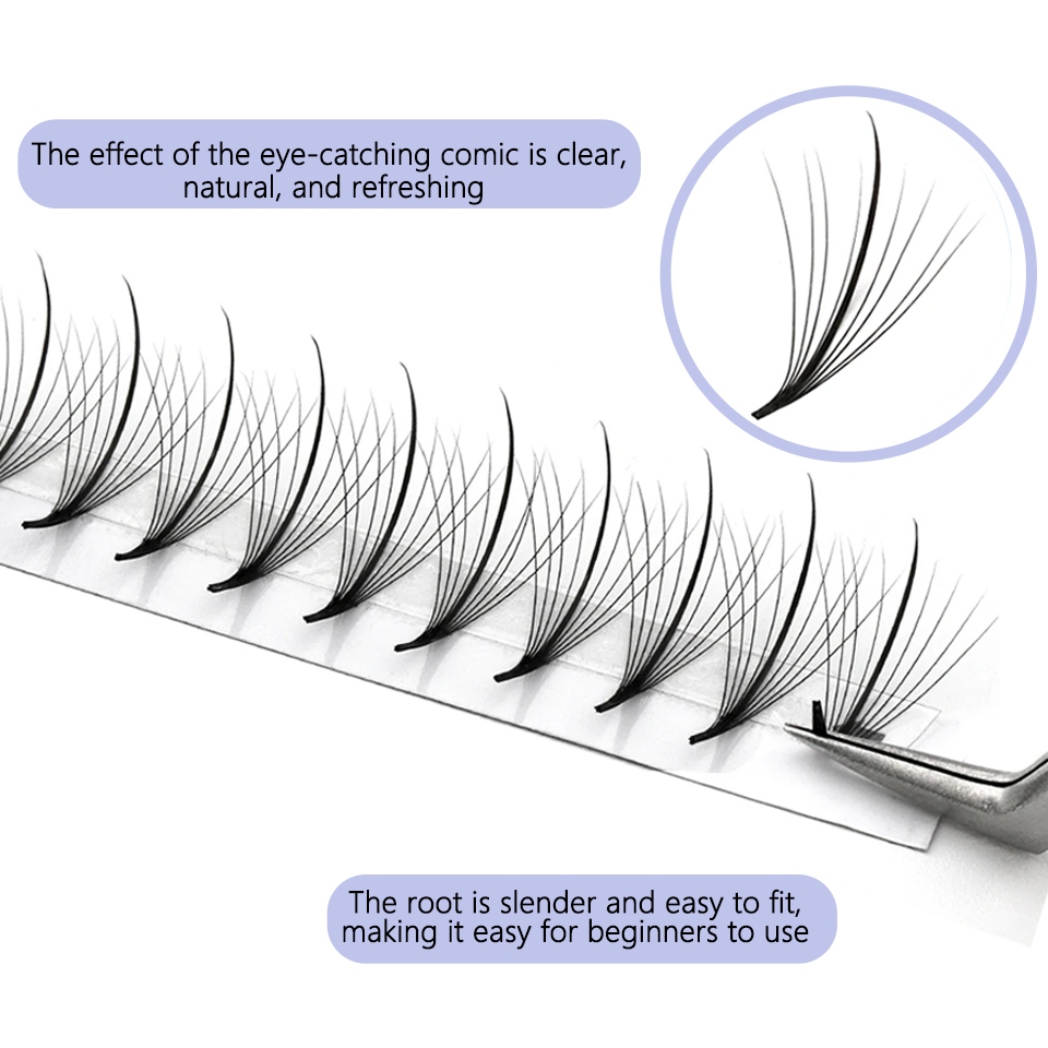 AGUUD 3D 5D 7D 9D 11D 13D 15D  - Eyelash Extension Russian Volume review and price