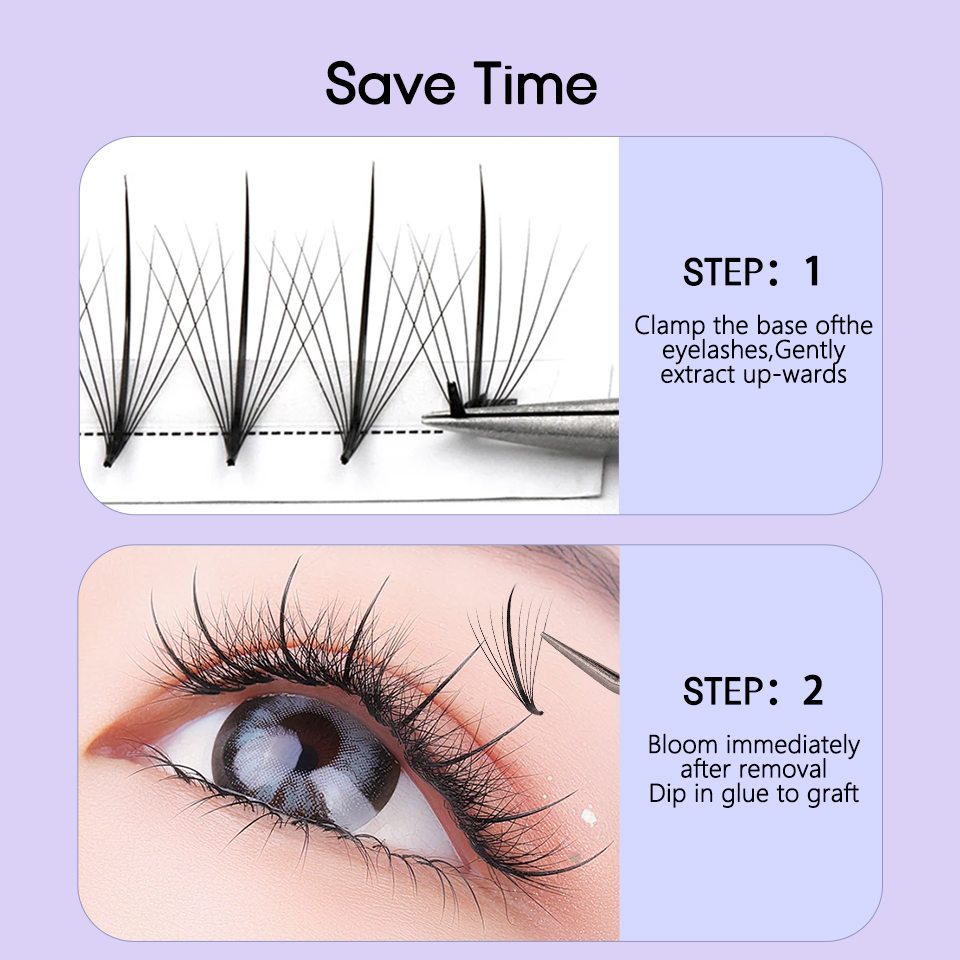 AGUUD 3D 5D 7D 9D 11D 13D 15D  - Eyelash Extension Russian Volume review and price