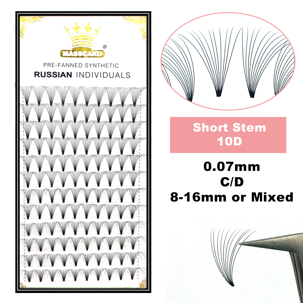 MASSCAKU Premade Russian Volum - Eyelash Extension Russian Volume review and price