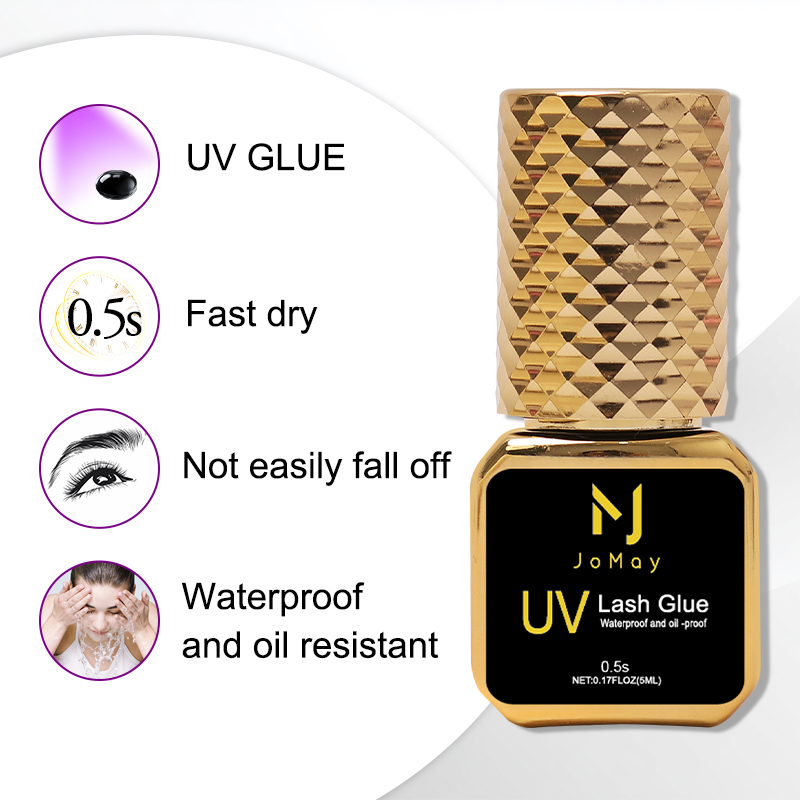 JOMAY 5ml Lashes Adhesive 0.5S - Eyelash Extension Glue For Sensitive Eyes review and price
