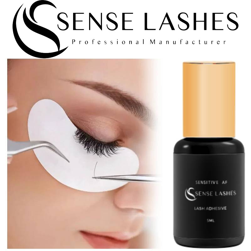 Sense Lashes Eyelash Glue 5ml  - Eyelash Extension Glue For Sensitive Eyes review and price