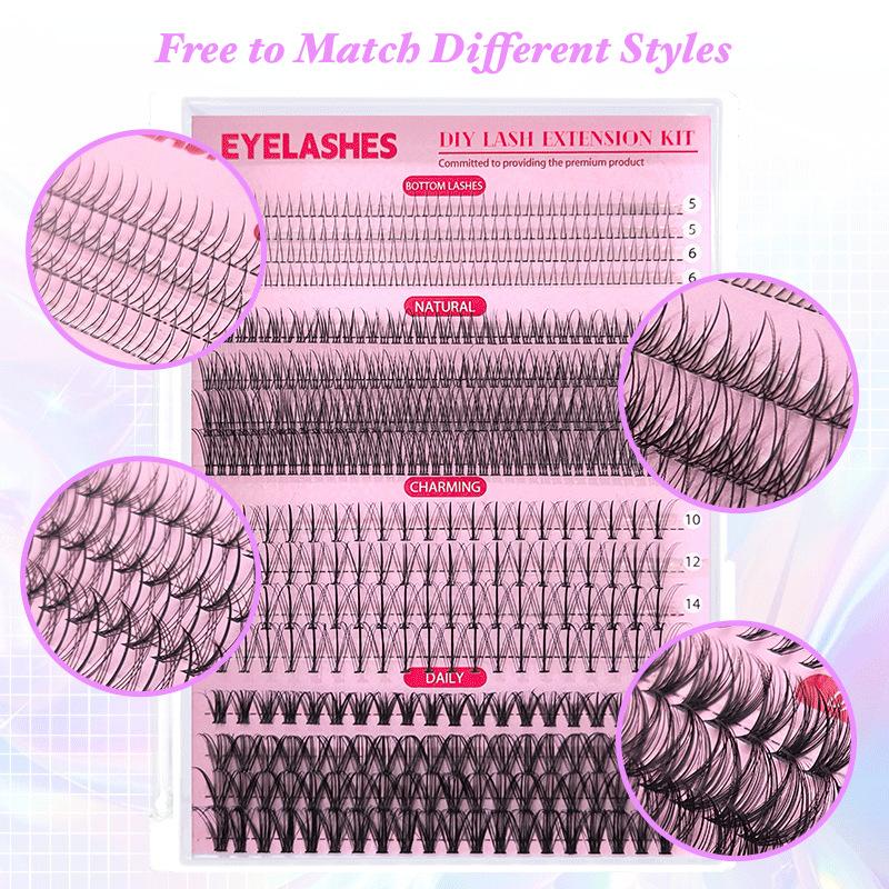 Cluster Lash Extensions Kit wi - Eyelash Extension Remover At Home review and price