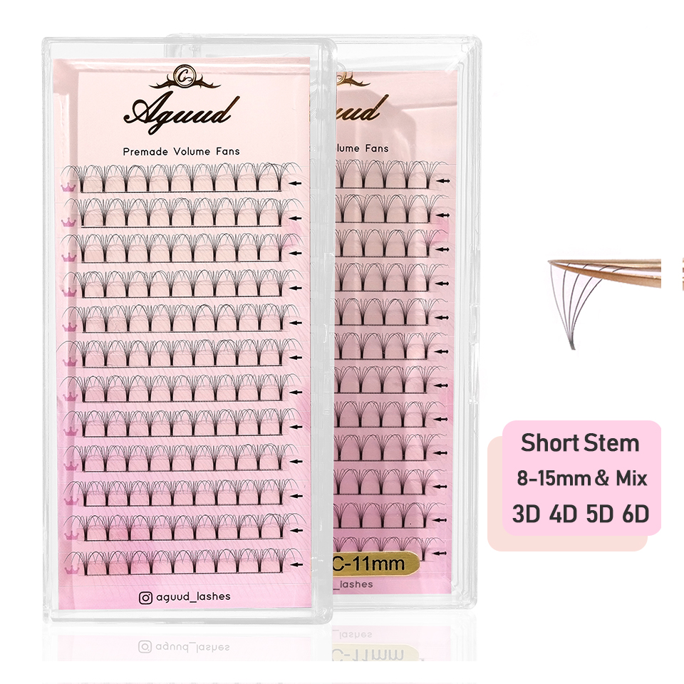 AGUUD Soft Natural Premade Vol - Eyelash Extension Russian Volume review and price