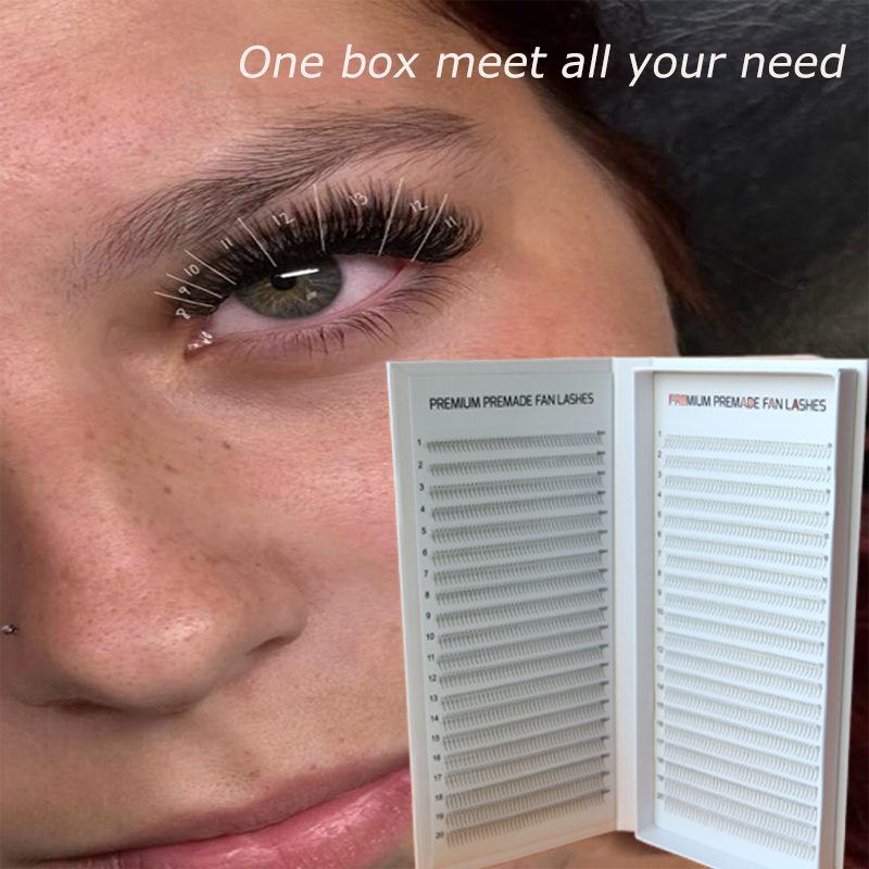 800/1600 Fans Narrow Premade L - Eyelash Extension Russian Volume review and price