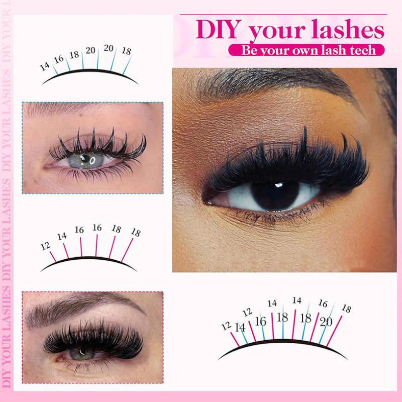 Volume Lash Clusters Mink Wisp - Eyelash Extension Eyelash review and price