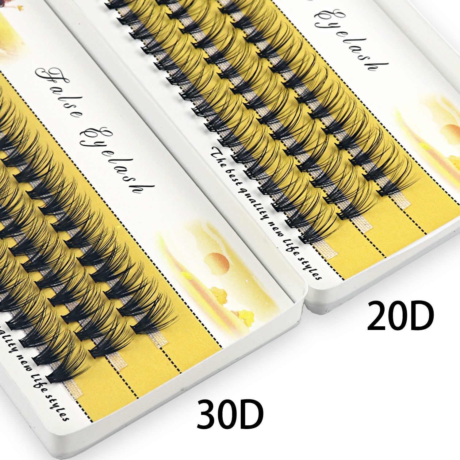 20/30D Mink Eyelashes Natural  - Eyelash Extension Russian Volume review and price