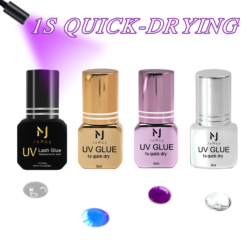 JOMAY 5ML UV Lash Glue For Eye - Eyelash Extension Glue For Sensitive Eyes review and price