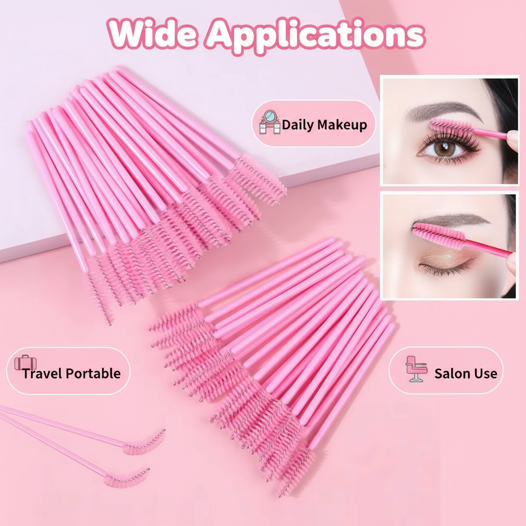 50pcs Disposable Eyelash Brush - Eyelash Extension Eyelash review and price