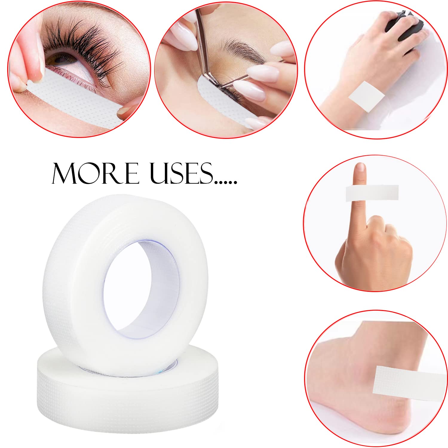 Eyelash Tape Transparent Adhes - Eyelash Extension Glue For Sensitive Eyes review and price