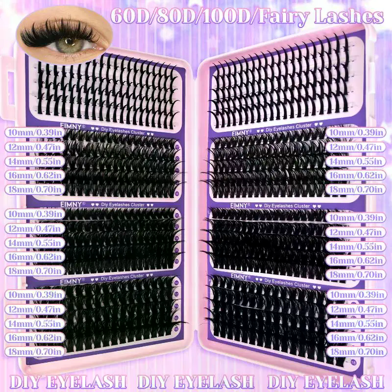 Lashes Cluster DIY Lash Extens - Eyelash Extension Eyelash review and price