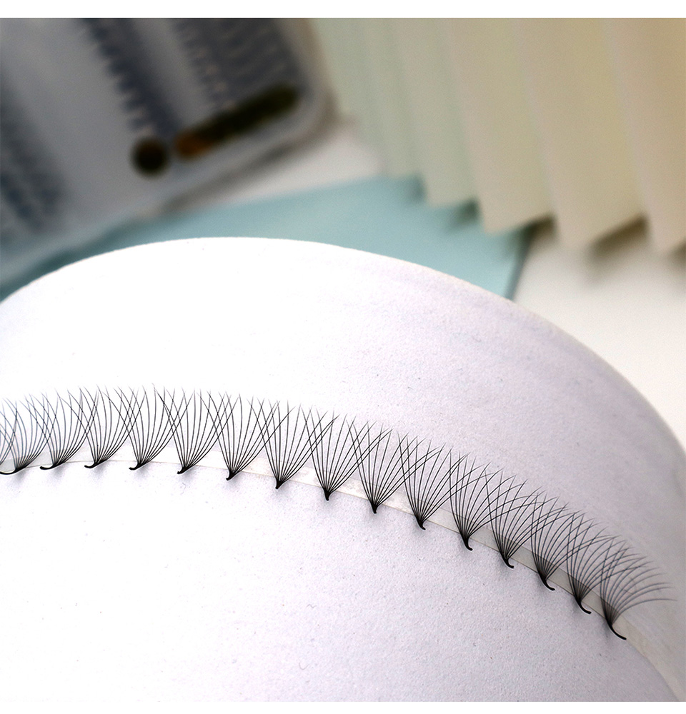 2000 Fans 0.05 0.07 Mix C D La - Eyelash Extension Russian Volume review and price