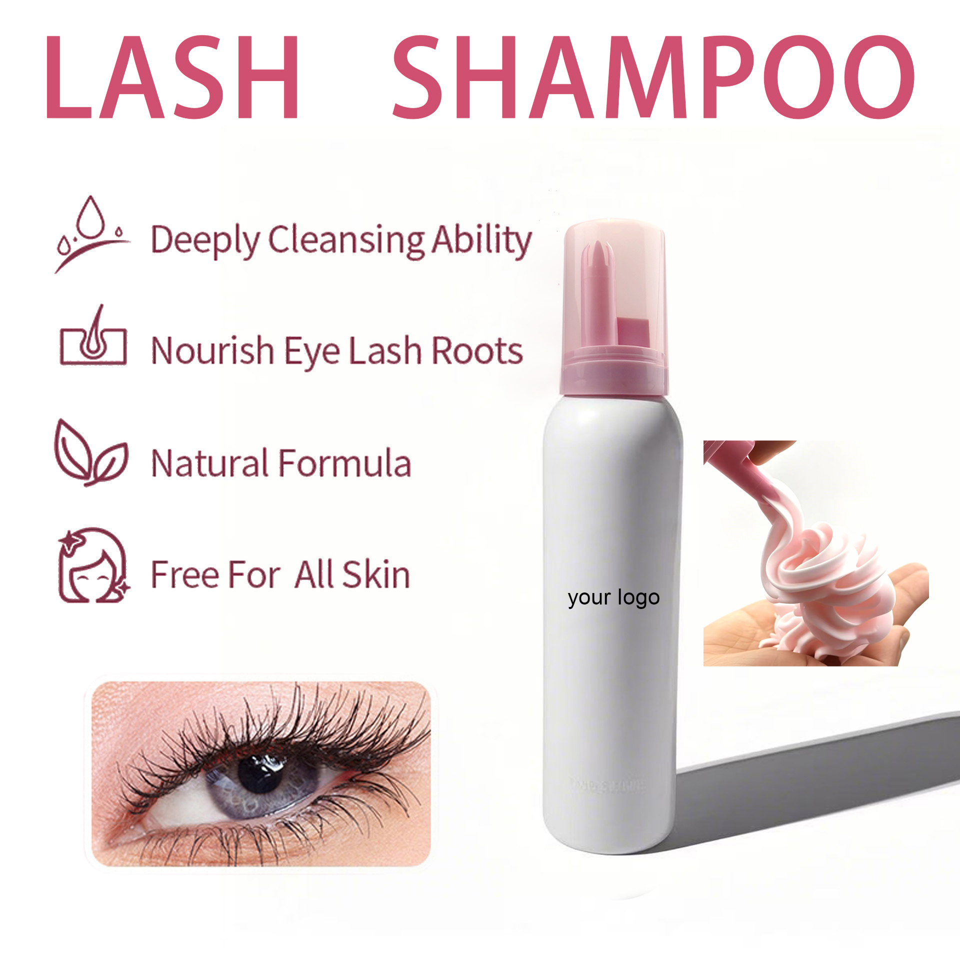 Factory Wholeasle Custom100ml  - Eyelash Extension Glue For Sensitive Eyes review and price