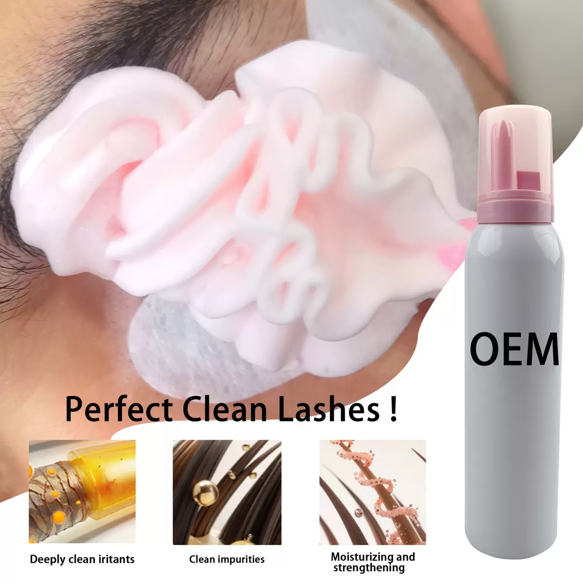 Factory Wholeasle Custom100ml  - Eyelash Extension Glue For Sensitive Eyes review and price