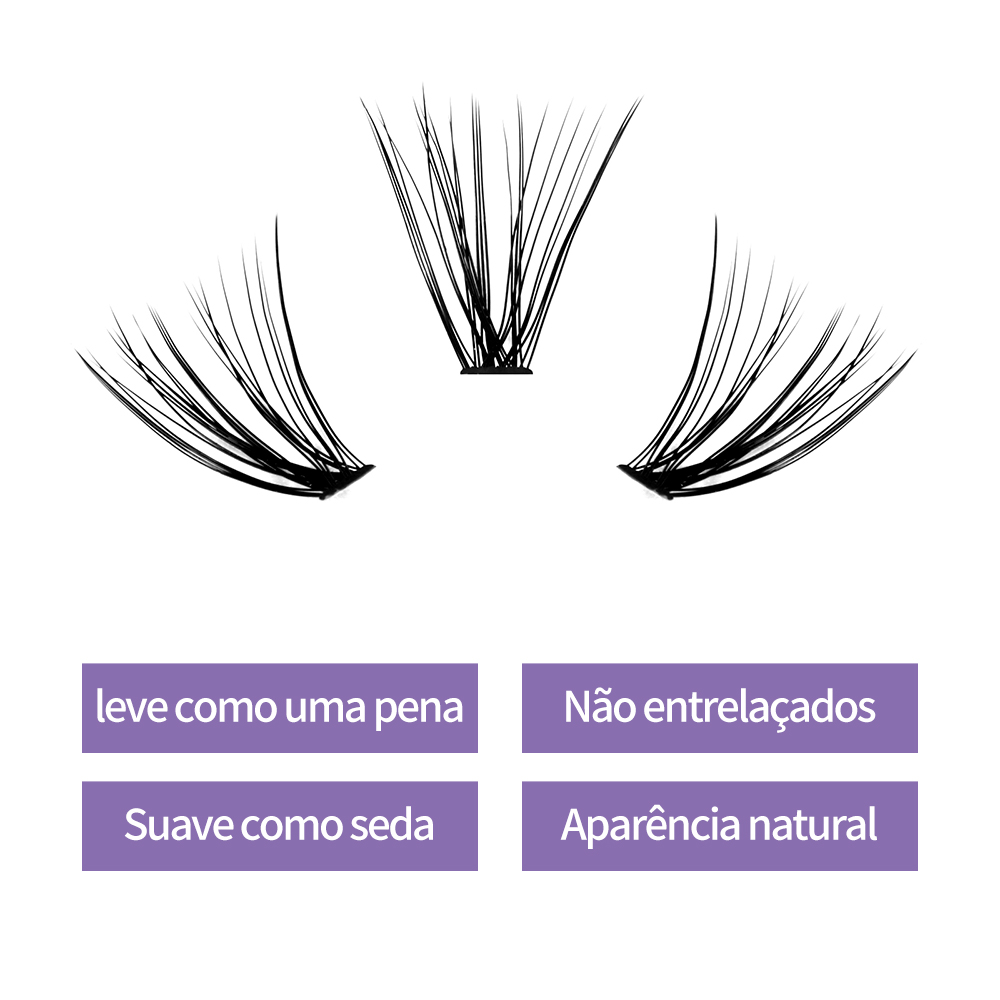 Wendy Lashes 5pcs/Lot Cluster  - Eyelash Extension Russian Volume review and price